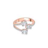 Classic Trinity Spark Ring - Zen Diamond India