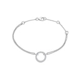 Sassy Halo Spark Bracelet - Zen Diamond India