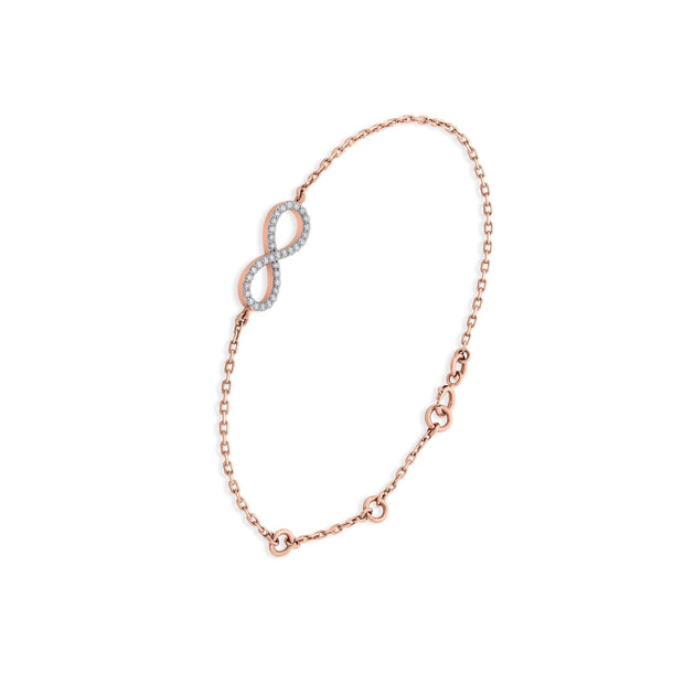 Quirky Infinity Grace Bracelet - Zen Diamond India