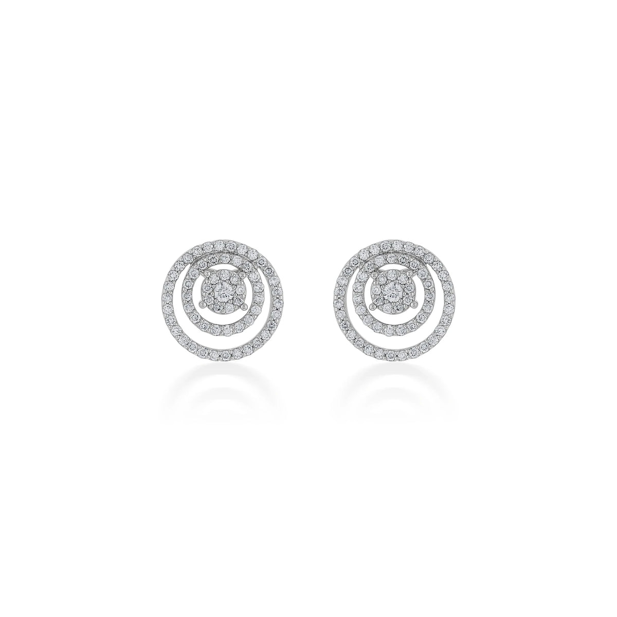 Sassy Celestial Orbit Studs - Zen Diamond India