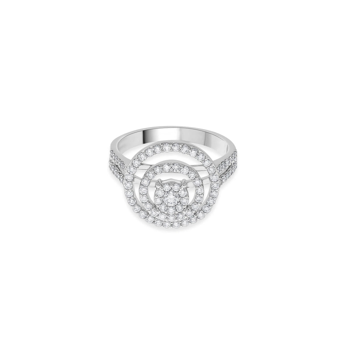 Sassy Radiant Orbit Ring - Zen Diamond India