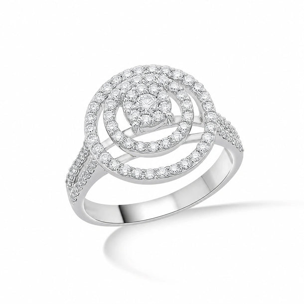 Sassy Radiant Orbit Ring