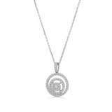 Sassy Celestial Halo Pendant - Zen Diamond India