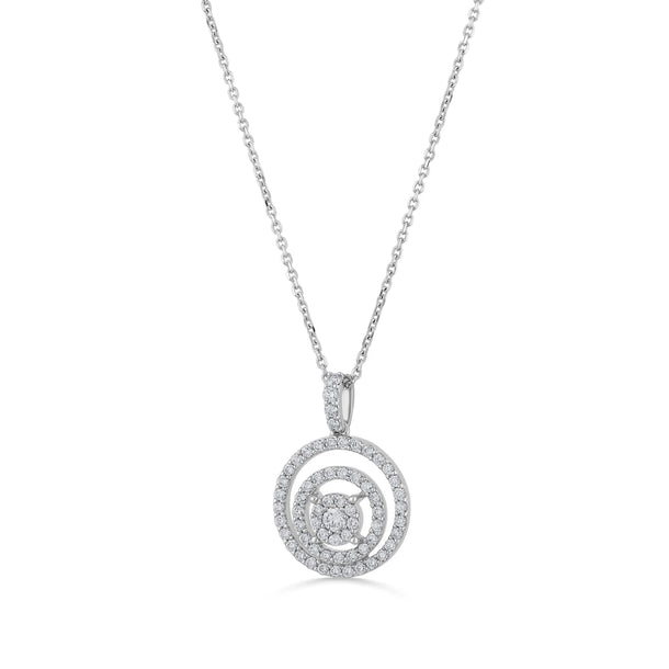 Sassy Celestial Halo Pendant - Zen Diamond India