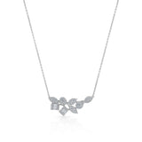 Classic Sparkling Vine Diamond Necklace - Zen Diamond India