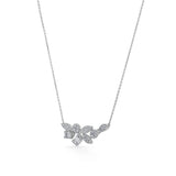 Classic Sparkling Vine Diamond Necklace - Zen Diamond India