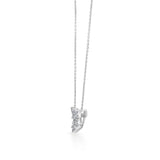 Classic Sparkling Vine Diamond Necklace - Zen Diamond India