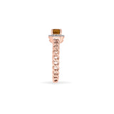 Color Pop Elegant Halo Accent Ring - Zen Diamond India