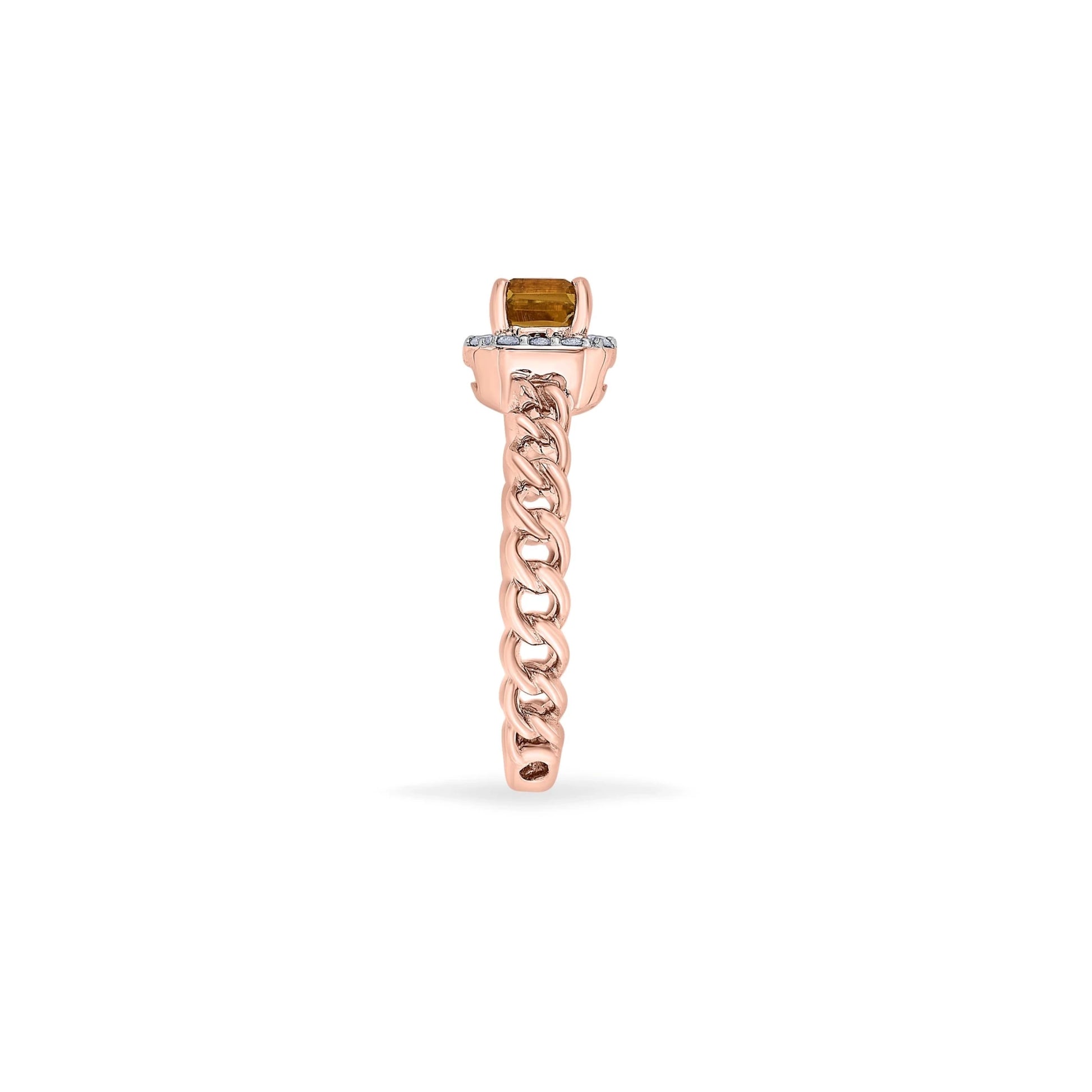 Color Pop Elegant Halo Accent Ring - Zen Diamond India