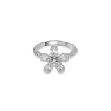 Classic Radiant Petal Ring - Zen Diamond India