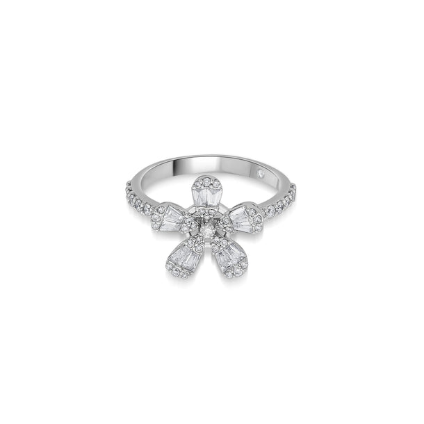 Classic Radiant Petal Ring - Zen Diamond India