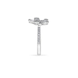 Classic Radiant Petal Ring - Zen Diamond India