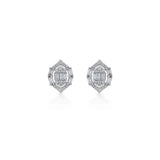Classic Oval Radiance Diamond Stud Earrings - Zen Diamond India