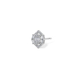 Classic Oval Radiance Diamond Stud Earrings - Zen Diamond India