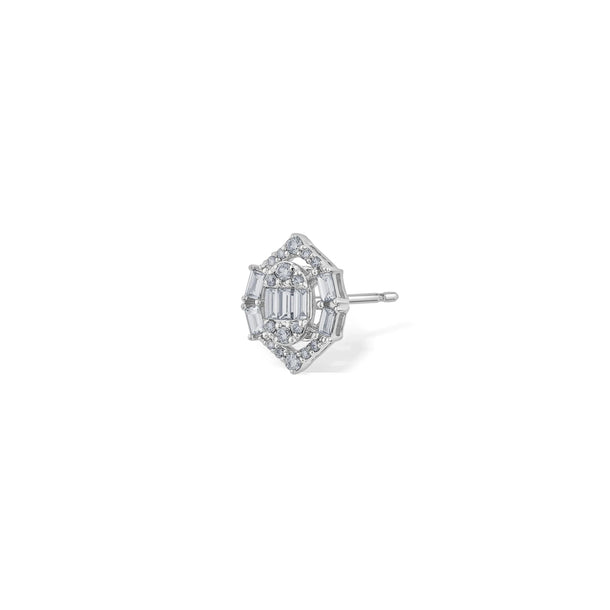 Classic Oval Radiance Diamond Stud Earrings - Zen Diamond India