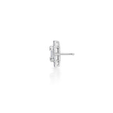 Classic Oval Radiance Diamond Stud Earrings - Zen Diamond India