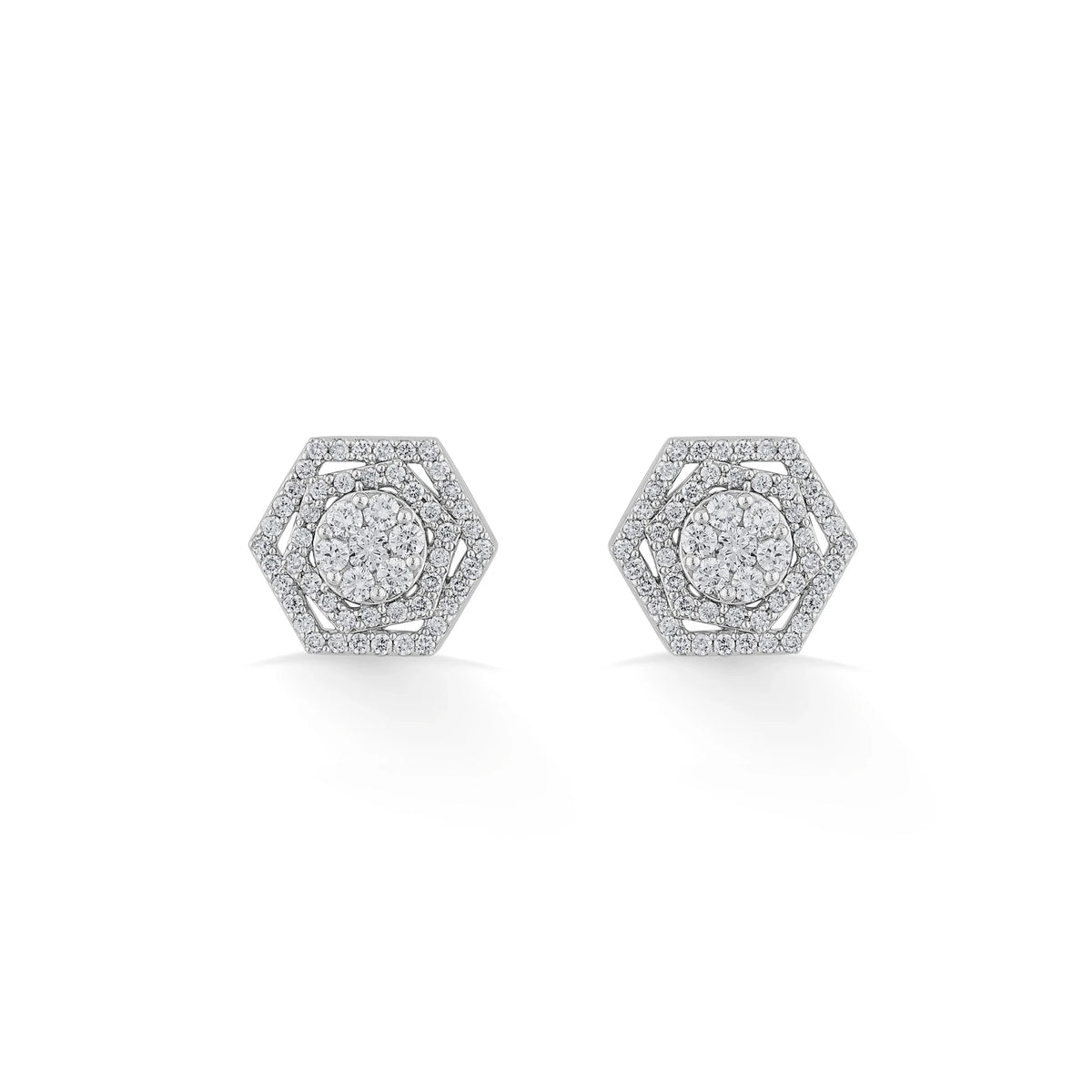 Sassy Prism Spark Studs - Zen Diamond India