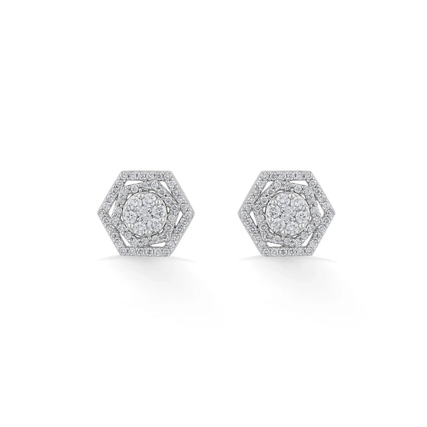 Sassy Prism Spark Studs - Zen Diamond India