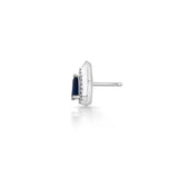 Toren Sapphire Teardrop Studs - Zen Diamond India