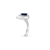 Toren Royal Teardrop Halo Ring - Zen Diamond India