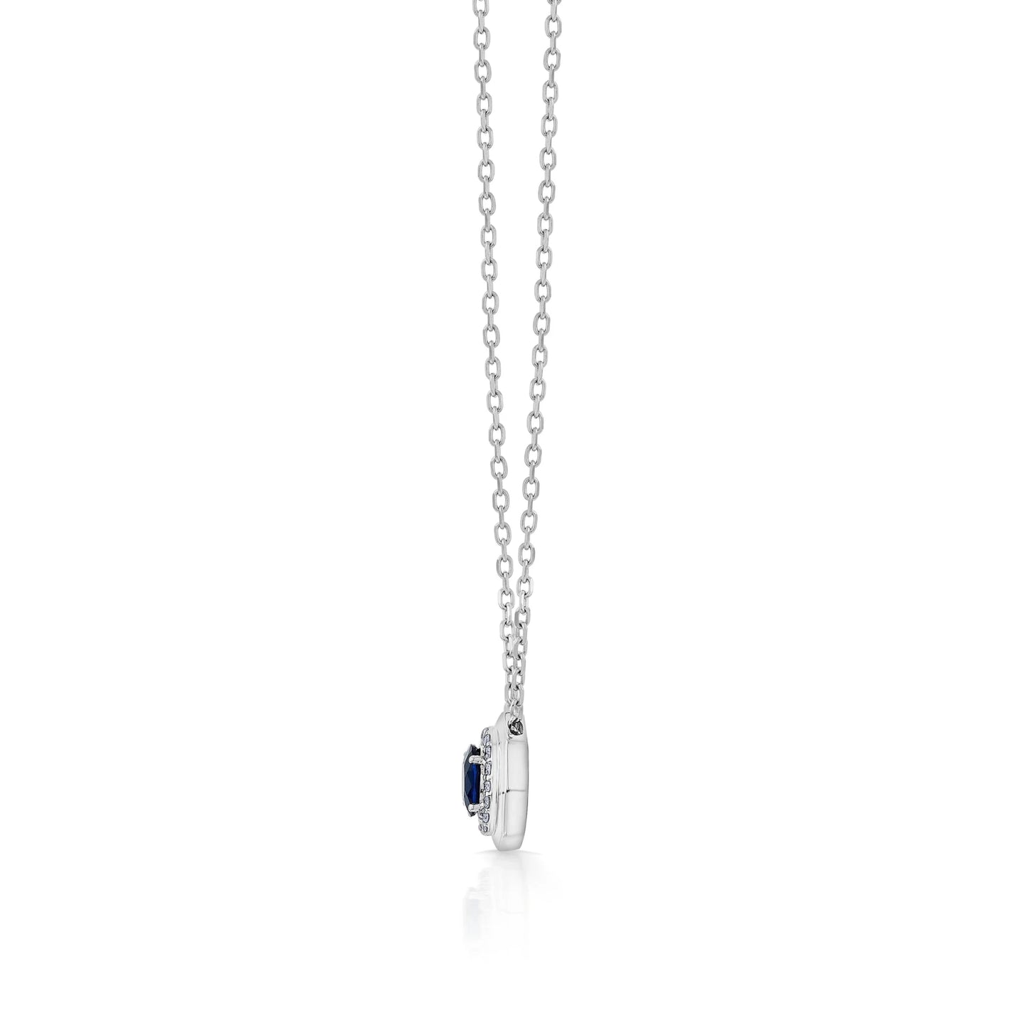 Toren Midnight Halo Medallion Pendant - Zen Diamond India