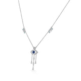 Quirky Drop Evil Eye Pendant - Zen Diamond India