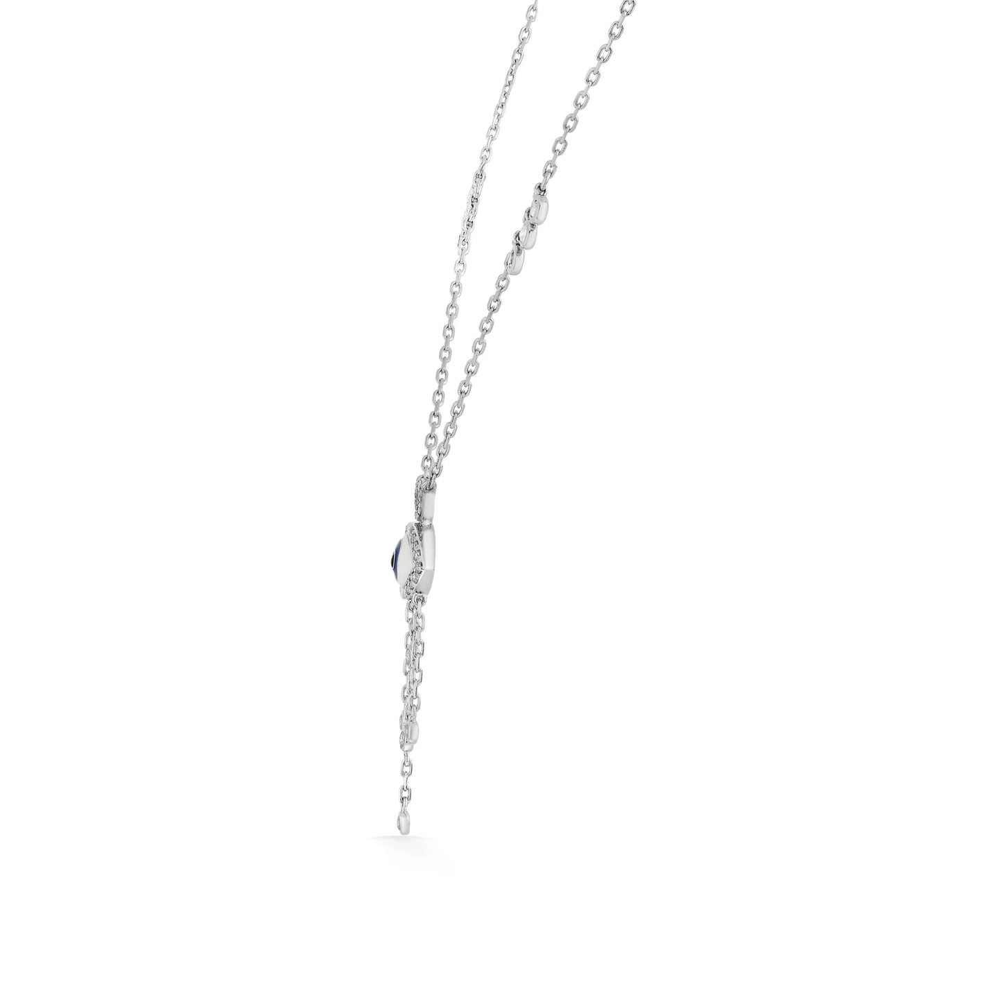 Quirky Drop Evil Eye Pendant - Zen Diamond India