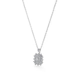 Enchante Radiant Starburst Diamond Pendant - Zen Diamond India