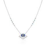 Quirky Mystic Blue Evil Eye Pendant - Zen Diamond India