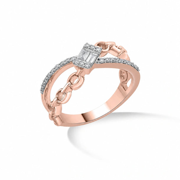 Classic Luxe Link Ring