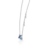 Quirky Azure Wave Bar Pendant - Zen Diamond India
