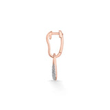 Sassy Modern Teardrop Sparkle Earrings - Zen Diamond India
