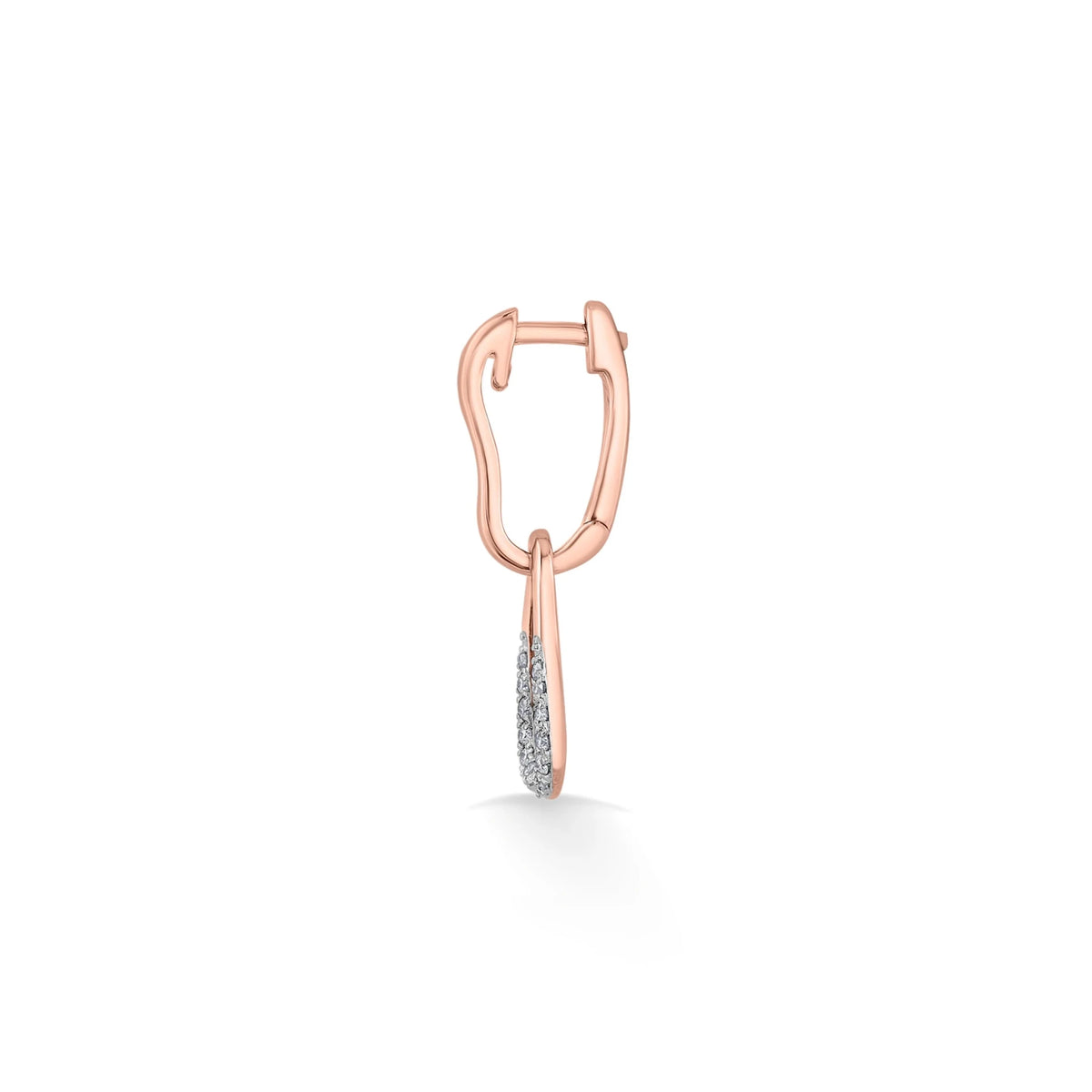 Sassy Modern Teardrop Sparkle Earrings - Zen Diamond India
