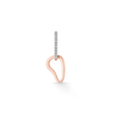 Sassy Modern Teardrop Sparkle Earrings - Zen Diamond India
