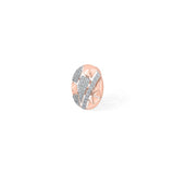 Soiree Urban Edge Oval Diamond Studs - Zen Diamond India