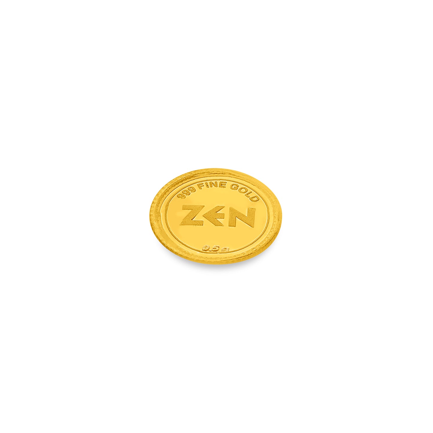 Gold Coin - 0.5 Grams - Zen Diamond India