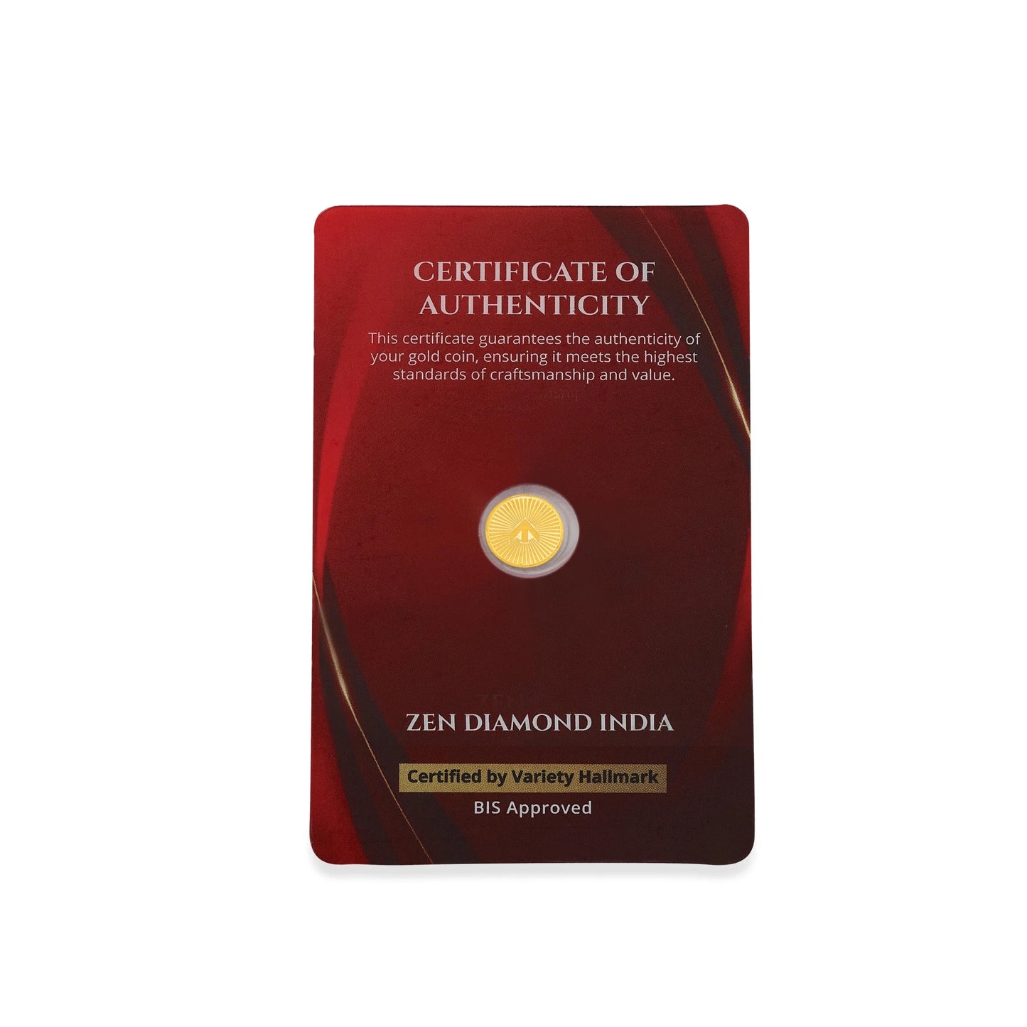 Gold Coin - 0.5 Grams - Zen Diamond India