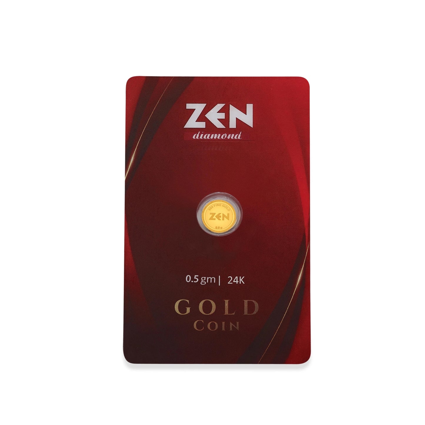 Gold Coin - 0.5 Grams - Zen Diamond India