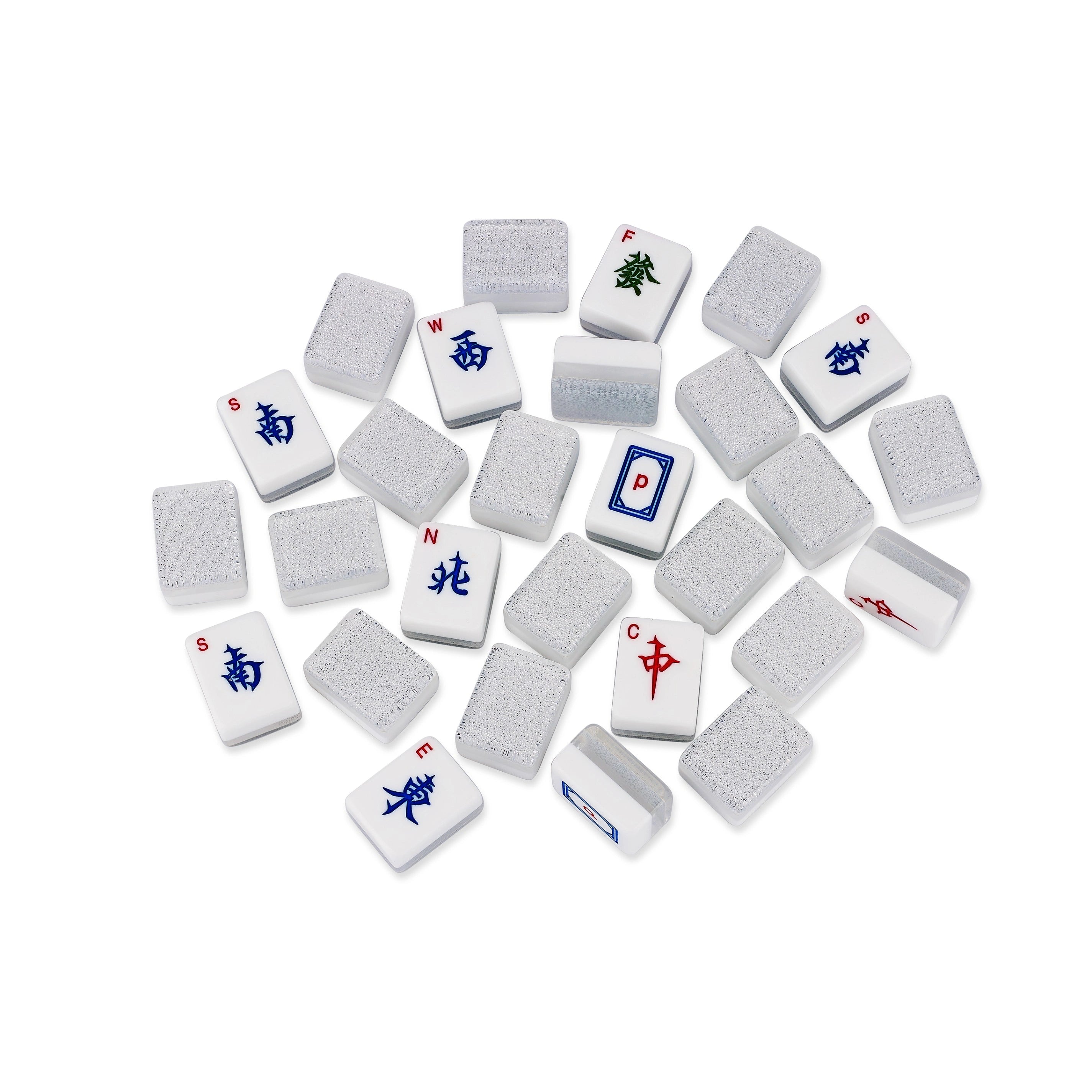 Zen Diamond Sparkling Silver Mahjong Set - Zen Diamond India