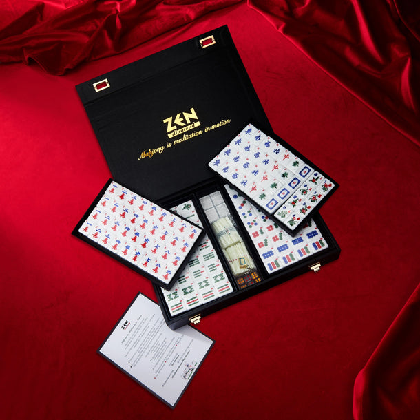 Zen Diamond Sparkling Silver Mahjong Set - Zen Diamond India