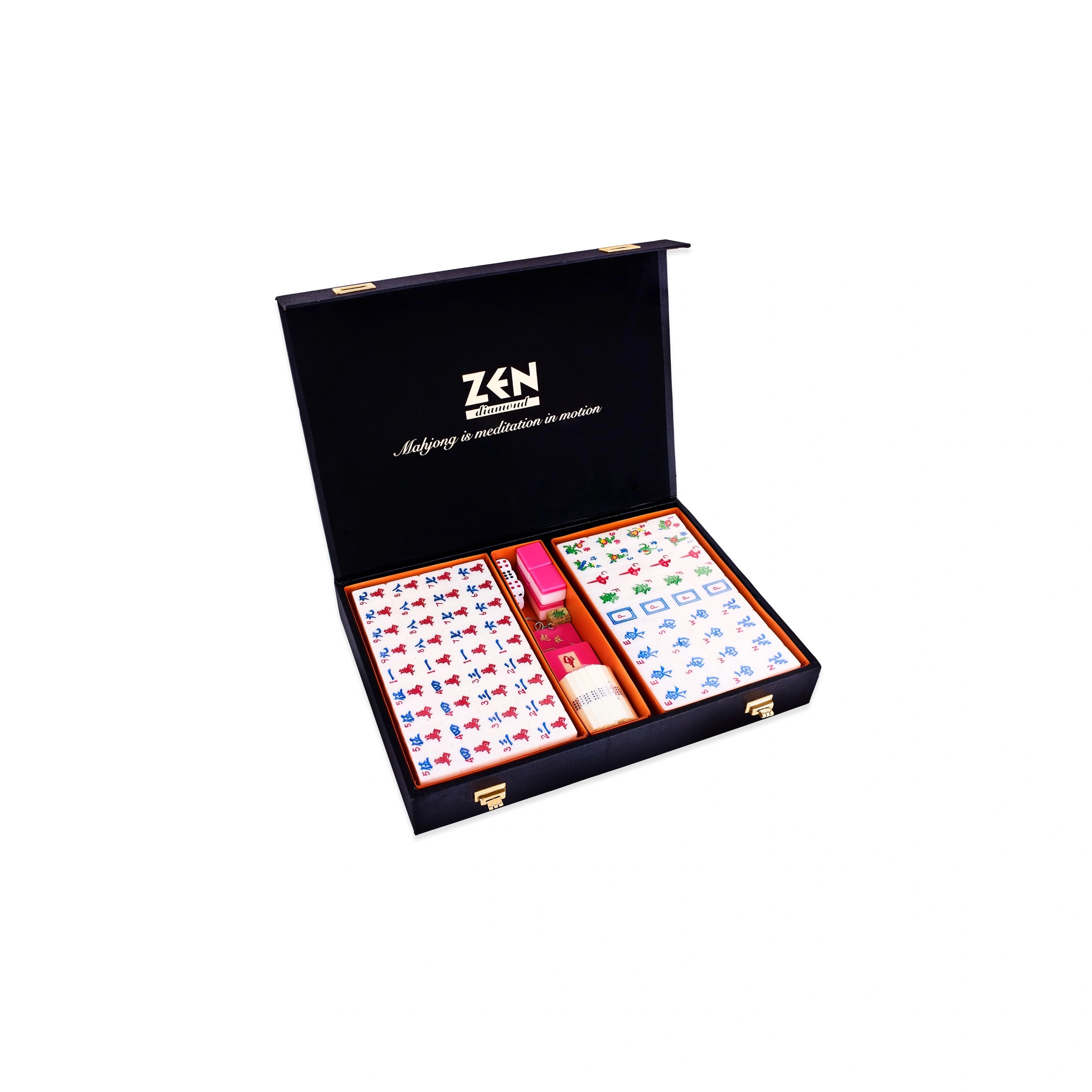 Pink Mahjong Set - Zen Diamond India