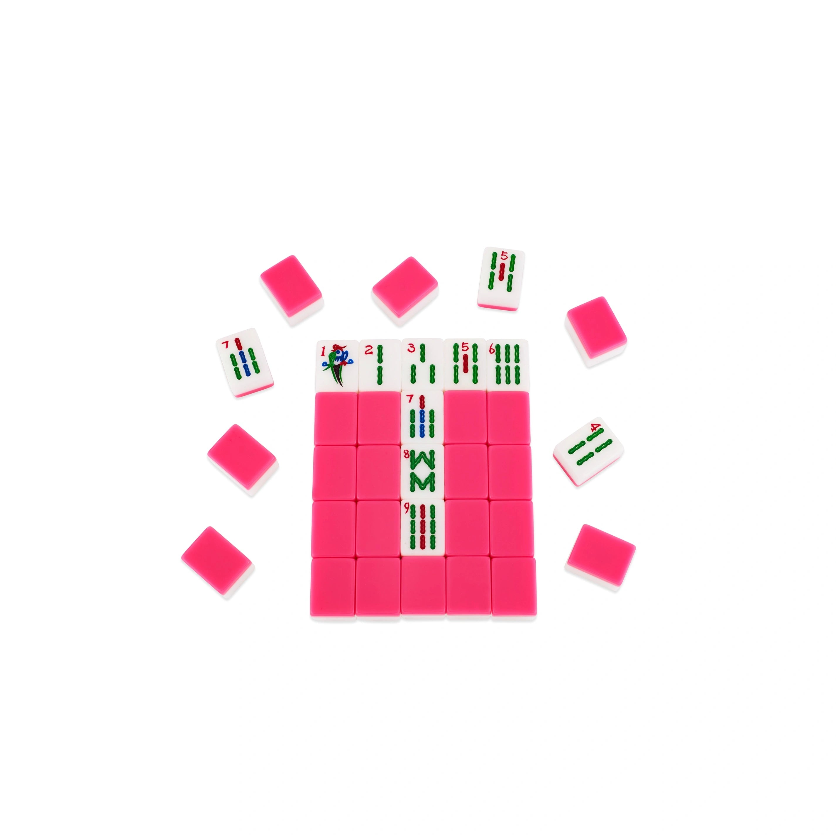 Pink Mahjong Set - Zen Diamond India