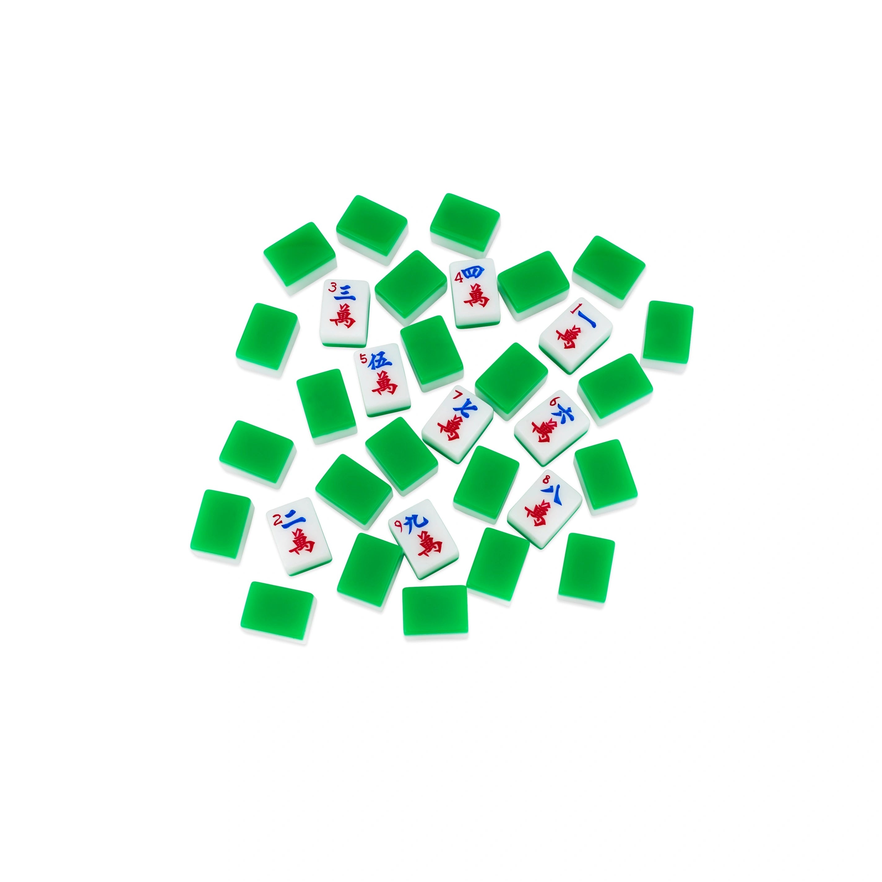 Green Mahjong Set - Zen Diamond India