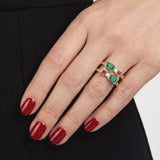 Aria Emerald Mosaic Band