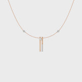 Seven Up Abstract Bar Pendant