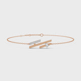 Seven Up Tri Bar Bracelet