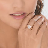 Soiree Dazzling Duo Halo Ring
