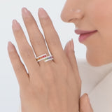 Toren Euphoria Shine Ring