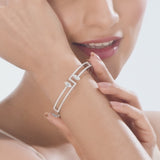 Enchante Glacial Zig-Zag Bracelet