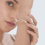 Soiree Inferno Twisted Oval Bracelet